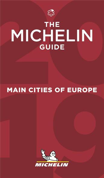 Couverture du livre « Gm main cities of europe 2019 » de Collectif Michelin aux éditions Michelin