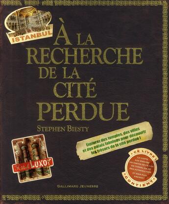 Couverture du livre « À la recherche de la cité perdue » de Stephen Biesty aux éditions Gallimard-jeunesse
