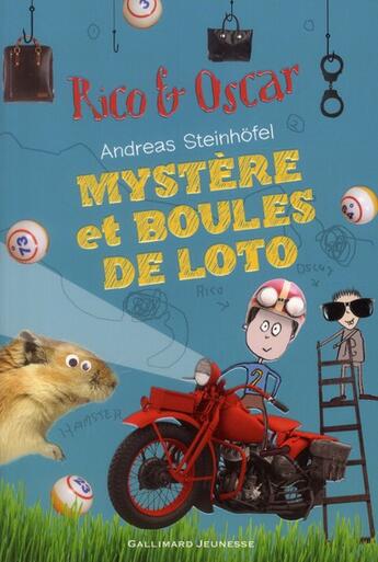 Couverture du livre « Rico et Oscar, mystère et boules de loto » de Andreas Steinhofel aux éditions Gallimard-jeunesse