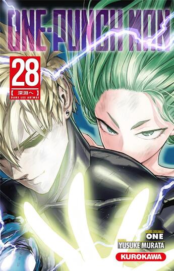 Couverture du livre « One-Punch Man Tome 28 » de Yusuke Murata et One aux éditions Kurokawa