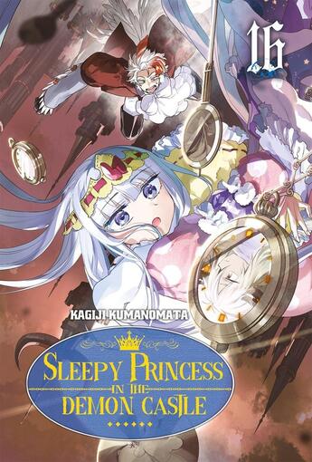 Couverture du livre « Sleepy princess in the demon castle Tome 16 » de Kumanomata Kagiji aux éditions Meian