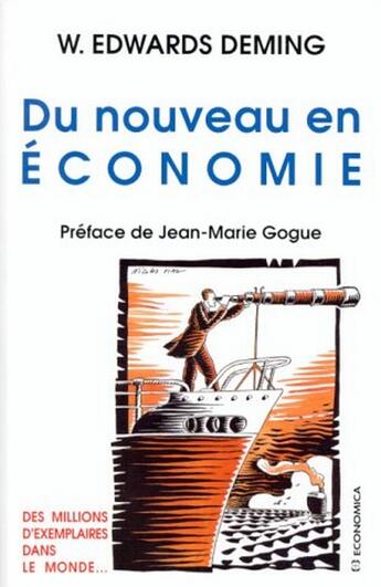 Couverture du livre « Du Nouveau En Economie » de Edwards Deming/W. aux éditions Economica