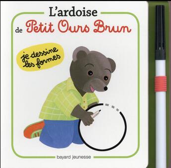 Couverture du livre « LES ARDOISES DE POB ; les formes » de Marie Aubinais et Daniele Bour aux éditions Bayard Jeunesse