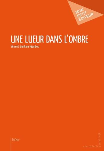 Couverture du livre « Une lueur dans l'ombre » de Siankam Njambou Vinc aux éditions Publibook