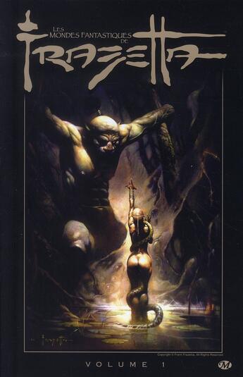 Couverture du livre « Les mondes fantastiques de Frank Frazetta Tome 1 » de Remen et Cris Ortega et Kidwell aux éditions Hicomics