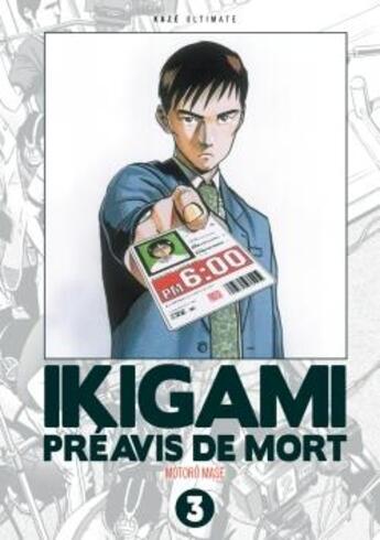 Couverture du livre « Ikigami : Préavis de mort Tome 3 » de Motoro Mase aux éditions Crunchyroll