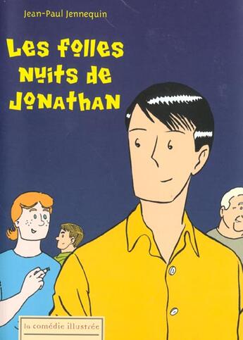 Couverture du livre « Les folles nuits de jonathan » de Jean-Paul Jennequin aux éditions Comedie Illustree