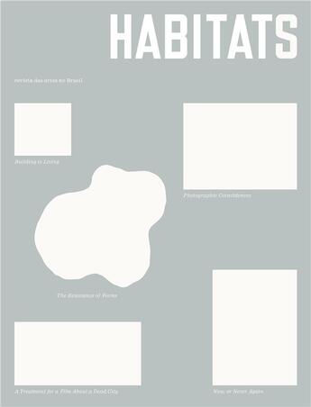 Couverture du livre « Habitats » de Lina Bo Bardi aux éditions Humboldt Books