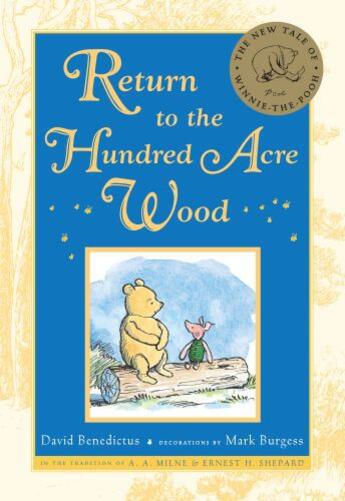 Couverture du livre « Return to the Hundred Acre Wood » de David Benedictus aux éditions Penguin Young Readers Group