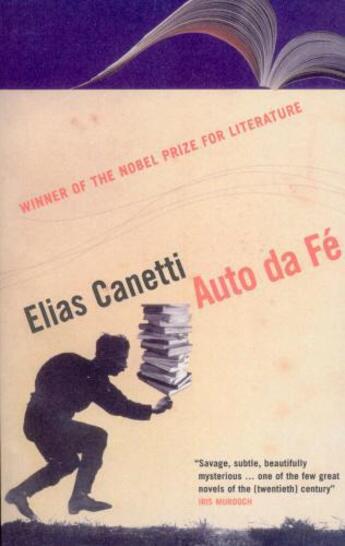 Couverture du livre « Auto Da Fe » de Elias Canetti aux éditions Random House Digital