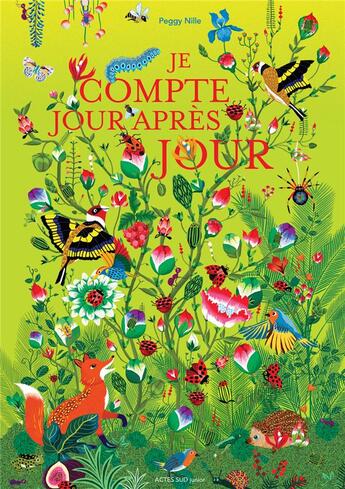 Couverture du livre « Je compte jour après jour » de Peggy Nille aux éditions Actes Sud Jeunesse