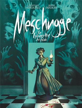 Couverture du livre « Meschugge : le labyrinthe du fou » de Christian Hojgaard et Benni Bodker aux éditions Glenat