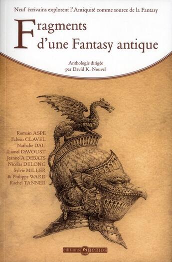 Couverture du livre « Fragments d'une fantasy antique » de  aux éditions Mnemos