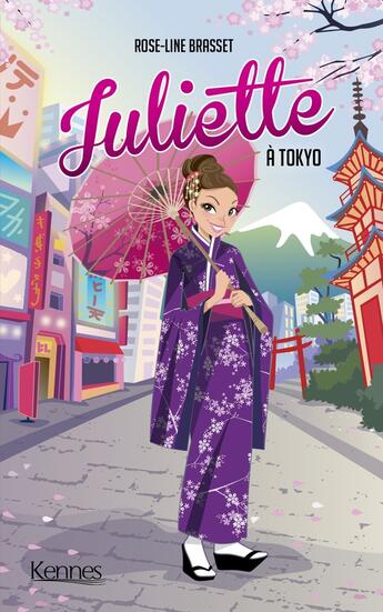 Couverture du livre « Juliette Tome 13 : Juliette à Tokyo » de Rose-Line Brasset aux éditions Les 3 As