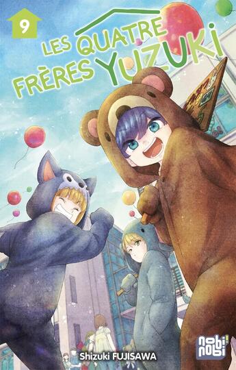 Couverture du livre « Les quatre frères Yuzuki T09 » de Shizuki Fujisawa aux éditions Nobi Nobi