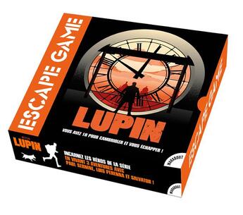 Couverture du livre « Escape game Lupin » de  aux éditions Marabout