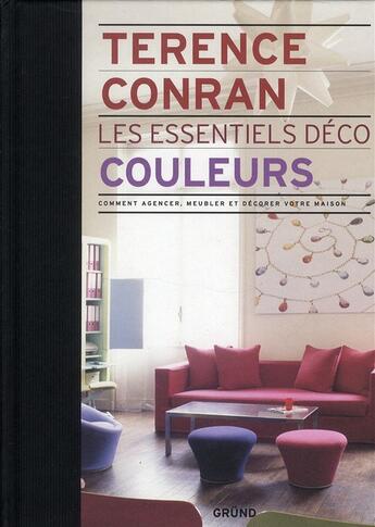 Couverture du livre « Couleurs » de Conran Terence aux éditions Grund