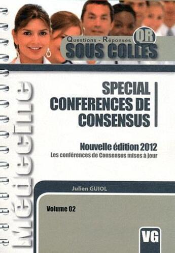 Couverture du livre « Sous colles qr special conference de consensus 2012 » de Guiol aux éditions Vernazobres Grego