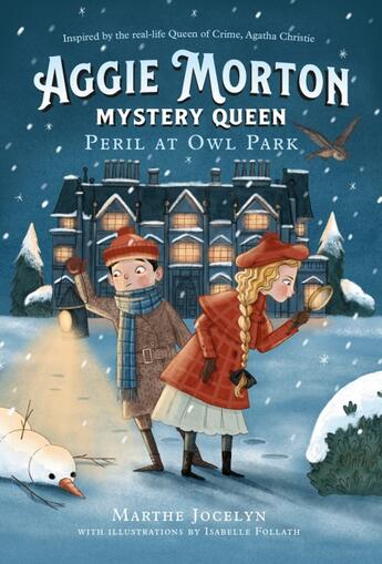 Couverture du livre « AGGIE MORTON, MYSTERY QUEEN - PERIL AT OWL PARK » de Marthe Jocelyn et Isabelle Follath aux éditions Tundra Books