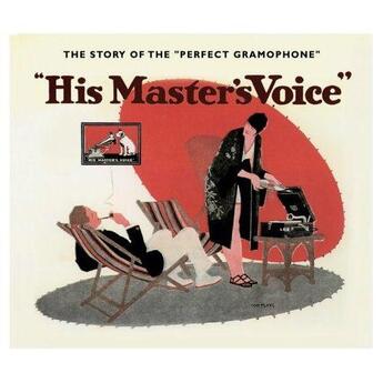 Couverture du livre « His master's voice portable gramophones » de Dave Cooper aux éditions Acc Art Books