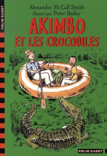 Couverture du livre « Akimbo et les crocodiles » de Alexander Mccall Smith aux éditions Gallimard-jeunesse