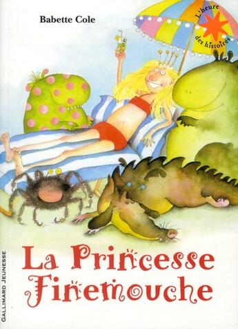 Couverture du livre « La princesse Finemouche » de Babette Cole aux éditions Gallimard-jeunesse