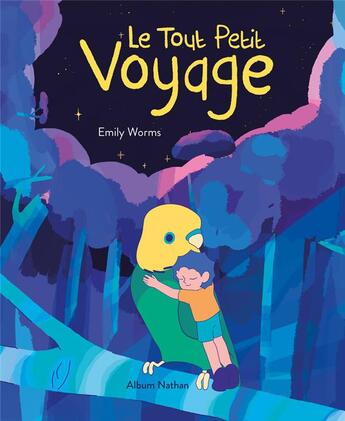 Couverture du livre « Le tout petit voyage » de Ghislaine Roman et Emily Worms aux éditions Nathan