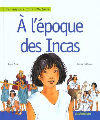 Couverture du livre « L'epoque des incas (a) » de Hoffmann/Purin aux éditions Casterman