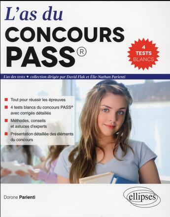 Couverture du livre « L as du concours pass » de Dorone Parienti aux éditions Ellipses