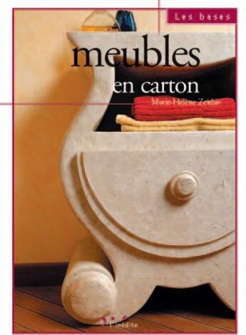 Couverture du livre « Meubles en carton » de Zeidan Marie-He aux éditions L'inedite