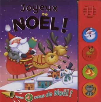 Couverture du livre « Joyeux Noël » de Sarah Pitt aux éditions Elcy Jeunesse