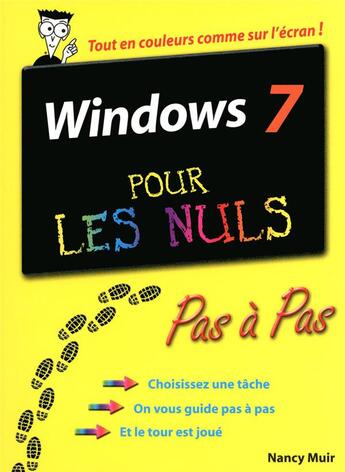 Couverture du livre « Windows 7 pas à pas pour les nuls » de Nancy Muir aux éditions First Interactive