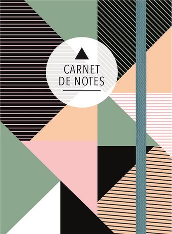 Couverture du livre « Carnet de notes (petit) ; triangles » de  aux éditions Paperstore