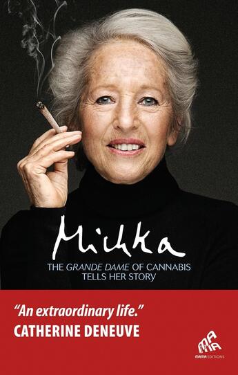 Couverture du livre « The Grande Dame of Cannabis Tells her Story » de Michka aux éditions Mamaeditions