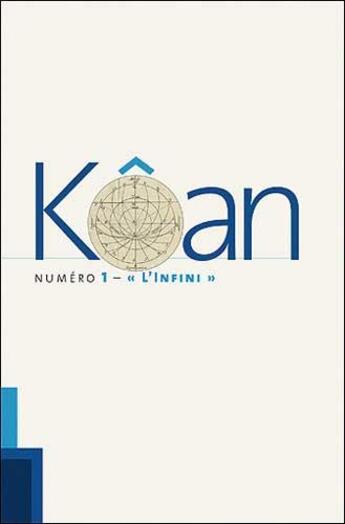 Couverture du livre « Revue Koan N 1 » de Collectif Koan aux éditions Eoliennes