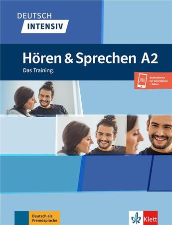 Couverture du livre « Deutsch intensiv : allemand ; A2 ; Hören & Sprechen » de  aux éditions La Maison Des Langues