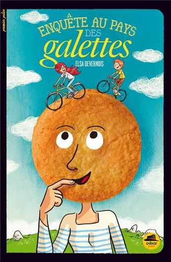 Couverture du livre « Enquête au pays des galettes » de Elsa Devernois aux éditions Oskar