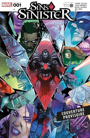 Couverture du livre « X-Men : Sins of Sinister » de Kieron Gillen et Alessandro Vitti et Andrea Di Vito et Al Ewing et Simon Spurrier et Lucas Werneck aux éditions Panini