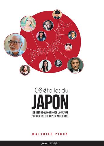 Couverture du livre « Les 108 étoiles du Japon » de Matthieu Pinon aux éditions Ynnis