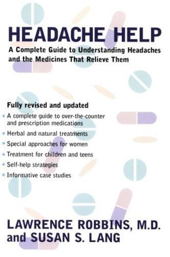 Couverture du livre « Headache Help » de Lang Susan aux éditions Houghton Mifflin Harcourt