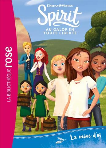 Couverture du livre « Spirit 24 - la mine d'or » de Dreamworks aux éditions Hachette Jeunesse