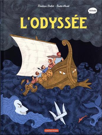 Couverture du livre « L'odyssée : intégrale » de Beatrice Bottet et Emilie Harel aux éditions Casterman