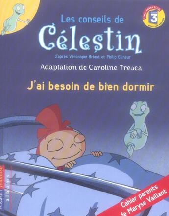 Couverture du livre « Celestin - j'ai besoin de bien dormir - vol05 » de Briant/Glineur aux éditions Pocket Jeunesse