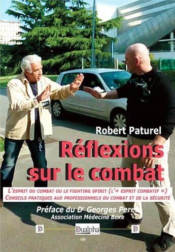 Couverture du livre « Réflexions sur le combat : l'esprit du combat ou le fighting spirit (l'