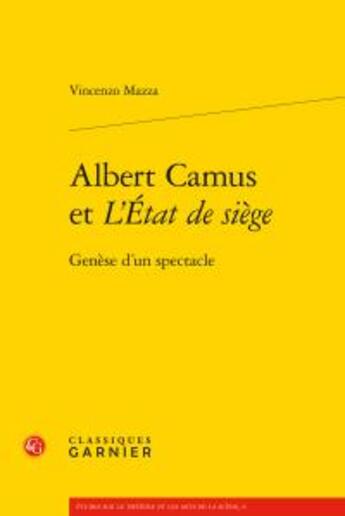 Couverture du livre « Albert camus et 