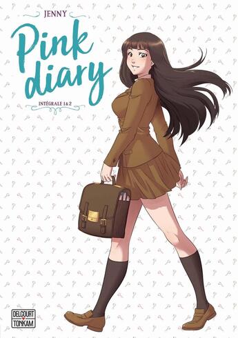 Couverture du livre « Pink diary : Intégrale vol.1 : Tomes 1 et 2 » de Jenny aux éditions Delcourt