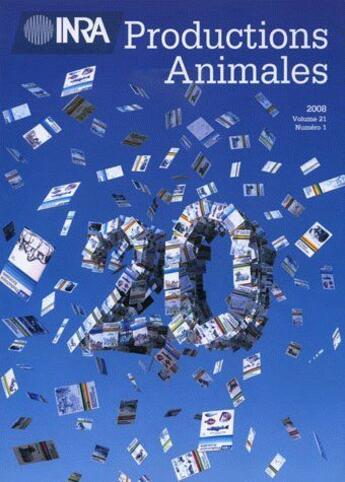 Couverture du livre « 20 ans de recherches en productions animales » de Bernard Charley et Patrick Herpin aux éditions Inra
