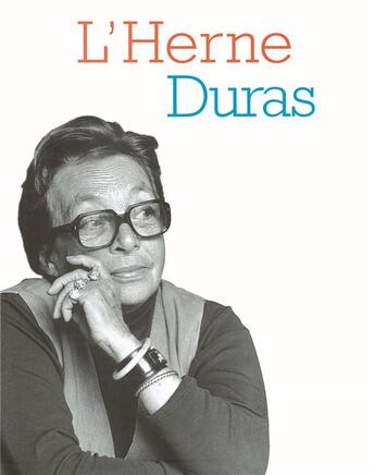 Couverture du livre « LES CAHIERS DE L'HERNE T.86 ; Duras » de  aux éditions L'herne