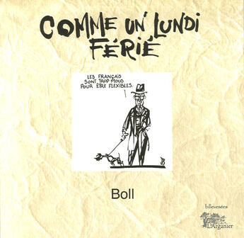 Couverture du livre « Comme un lundi... ferié » de Boll aux éditions Arganier