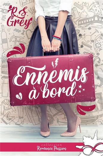 Couverture du livre « Ennemis à bord » de R.S. Grey aux éditions Collection Infinity